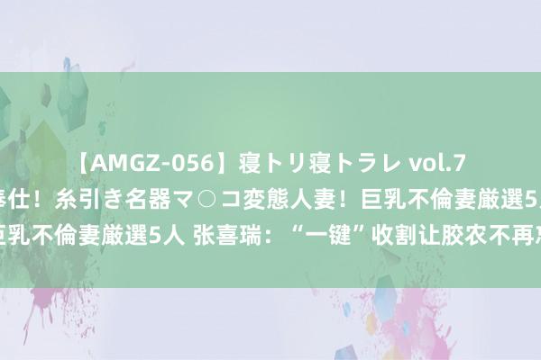 【AMGZ-056】寝トリ寝トラレ vol.7 巨乳むっちむちパイズリ奉仕！糸引き名器マ○コ変態人妻！巨乳不倫妻厳選5人 张喜瑞：“一键”收割让胶农不再忘餐废寝