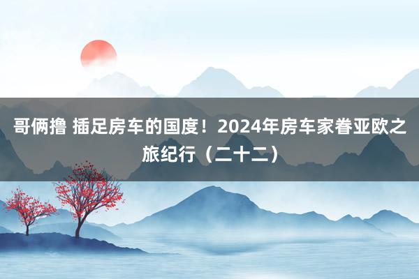 哥俩撸 插足房车的国度！2024年房车家眷亚欧之旅纪行（二十二）